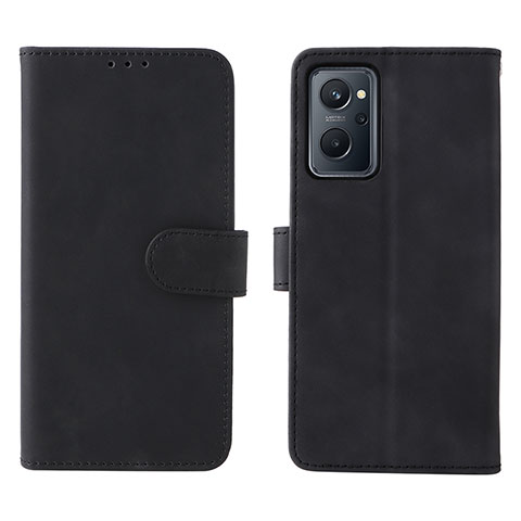 Custodia Portafoglio In Pelle Cover con Supporto L01Z per Oppo A96 4G Nero