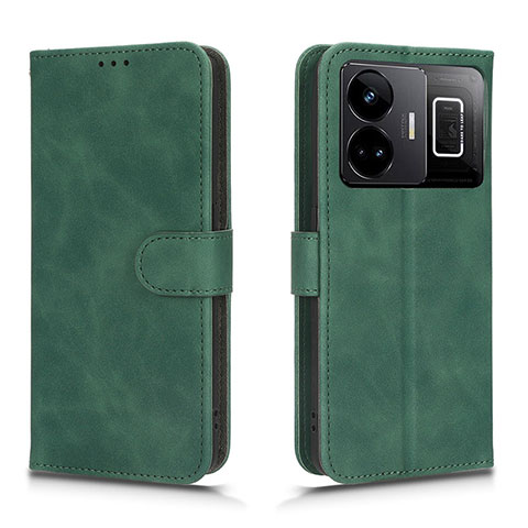 Custodia Portafoglio In Pelle Cover con Supporto L01Z per Realme GT Neo5 240W 5G Verde