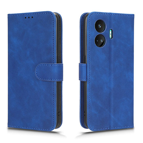 Custodia Portafoglio In Pelle Cover con Supporto L01Z per Realme GT Neo5 SE 5G Blu