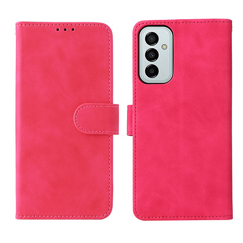 Custodia Portafoglio In Pelle Cover con Supporto L01Z per Samsung Galaxy M23 5G Rosa Caldo