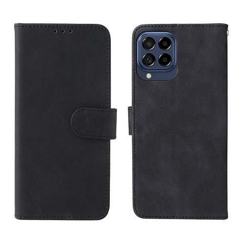 Custodia Portafoglio In Pelle Cover con Supporto L01Z per Samsung Galaxy M53 5G Nero