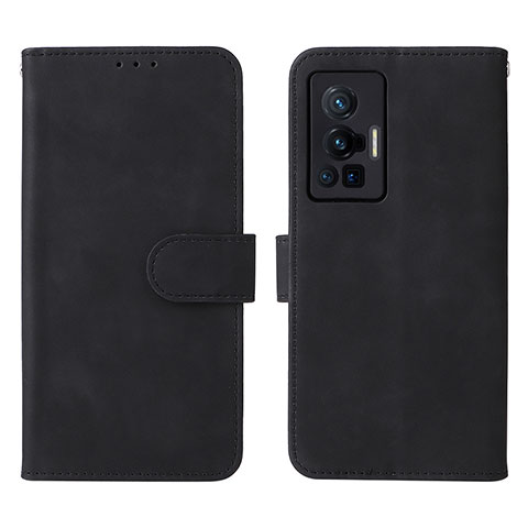 Custodia Portafoglio In Pelle Cover con Supporto L01Z per Vivo X70 Pro 5G Nero