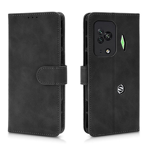 Custodia Portafoglio In Pelle Cover con Supporto L01Z per Xiaomi Black Shark 5 Pro 5G Nero