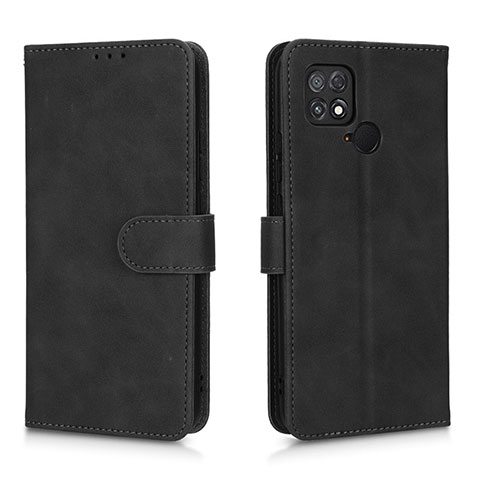 Custodia Portafoglio In Pelle Cover con Supporto L01Z per Xiaomi Poco C40 Nero