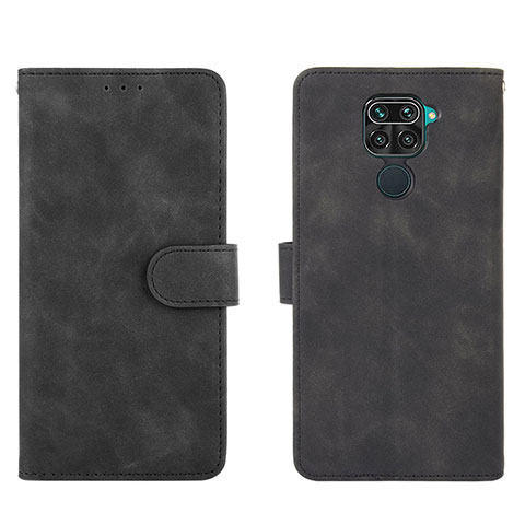 Custodia Portafoglio In Pelle Cover con Supporto L01Z per Xiaomi Redmi 10X 4G Nero