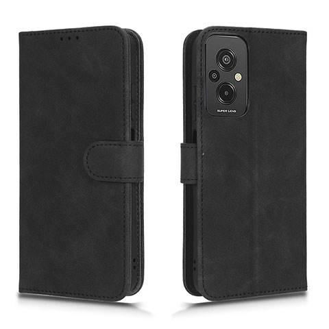 Custodia Portafoglio In Pelle Cover con Supporto L01Z per Xiaomi Redmi 11 Prime 4G Nero