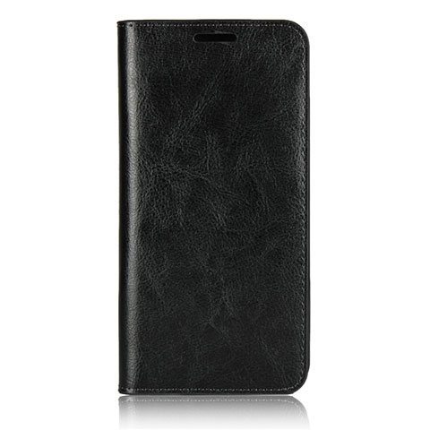 Custodia Portafoglio In Pelle Cover con Supporto L02 per Huawei P20 Pro Nero