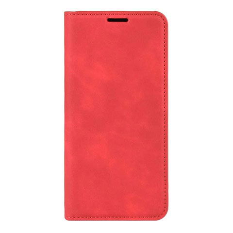 Custodia Portafoglio In Pelle Cover con Supporto L02 per Huawei P40 Pro+ Plus Rosso