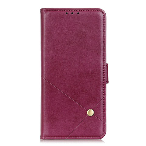 Custodia Portafoglio In Pelle Cover con Supporto L02 per Motorola Moto G9 Plus Rosso Rosa