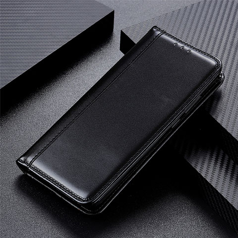 Custodia Portafoglio In Pelle Cover con Supporto L02 per Oppo Find X2 Pro Nero