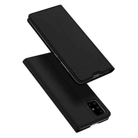 Custodia Portafoglio In Pelle Cover con Supporto L02 per Samsung Galaxy A51 5G Nero