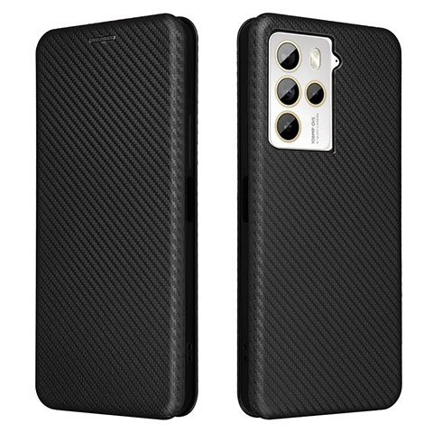 Custodia Portafoglio In Pelle Cover con Supporto L02Z per HTC U23 5G Nero