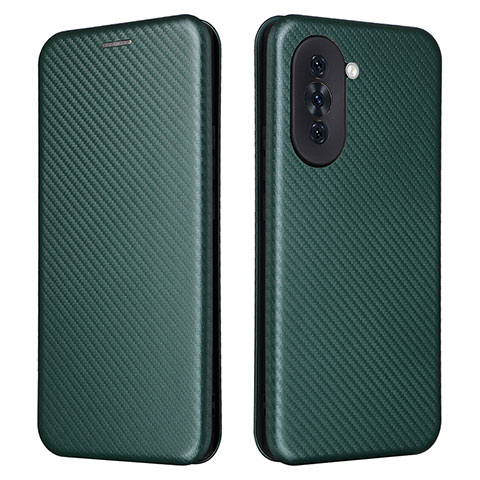 Custodia Portafoglio In Pelle Cover con Supporto L02Z per Huawei Nova 10 Blu