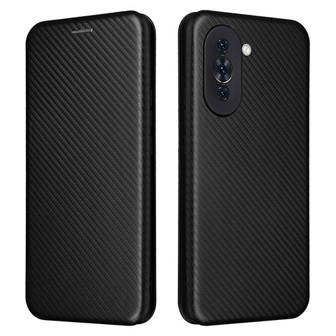 Custodia Portafoglio In Pelle Cover con Supporto L02Z per Huawei Nova 10 Nero