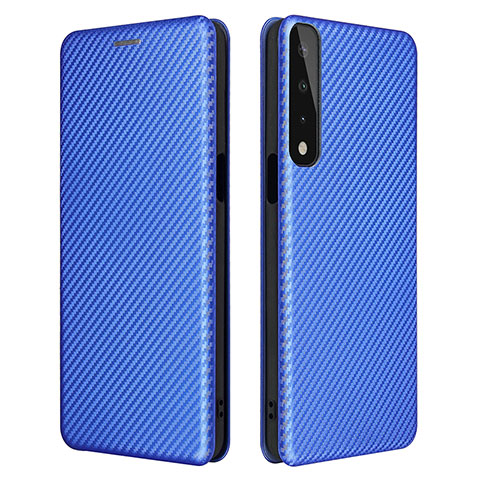 Custodia Portafoglio In Pelle Cover con Supporto L02Z per LG Stylo 7 Blu