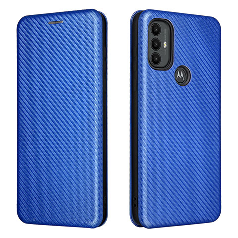 Custodia Portafoglio In Pelle Cover con Supporto L02Z per Motorola Moto G Play Gen 2 Blu