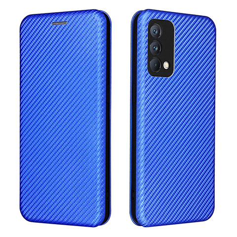 Custodia Portafoglio In Pelle Cover con Supporto L02Z per Realme GT Master 5G Blu