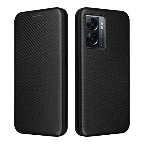 Custodia Portafoglio In Pelle Cover con Supporto L02Z per Realme V23 5G Nero