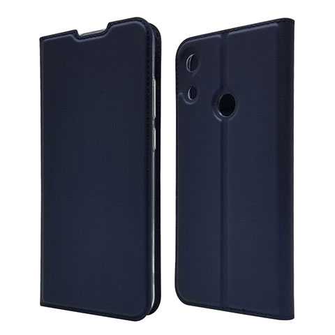 Custodia Portafoglio In Pelle Cover con Supporto L03 per Huawei Honor 8A Blu