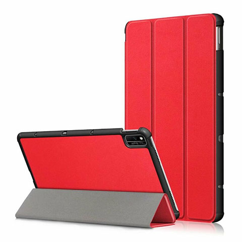 Custodia Portafoglio In Pelle Cover con Supporto L03 per Huawei Honor Pad V6 10.4 Rosso