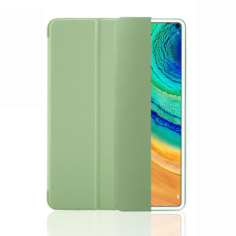 Custodia Portafoglio In Pelle Cover con Supporto L03 per Huawei MatePad Pro 5G 10.8 Verde