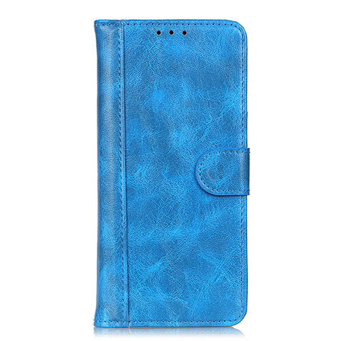 Custodia Portafoglio In Pelle Cover con Supporto L03 per Realme Narzo 30 4G Cielo Blu