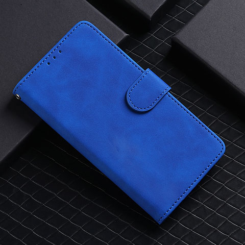 Custodia Portafoglio In Pelle Cover con Supporto L03Z per Realme V25 5G Blu