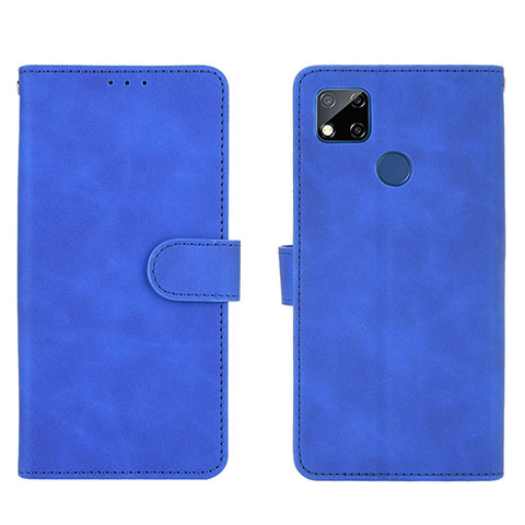 Custodia Portafoglio In Pelle Cover con Supporto L03Z per Xiaomi POCO C31 Blu