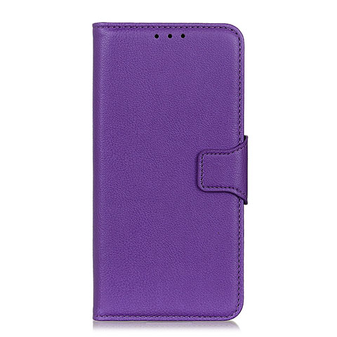 Custodia Portafoglio In Pelle Cover con Supporto L04 per Oppo Find X2 Pro Viola