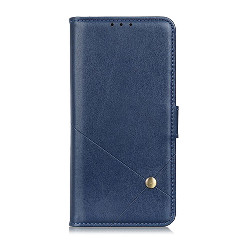 Custodia Portafoglio In Pelle Cover con Supporto L04 per Realme 7 Blu