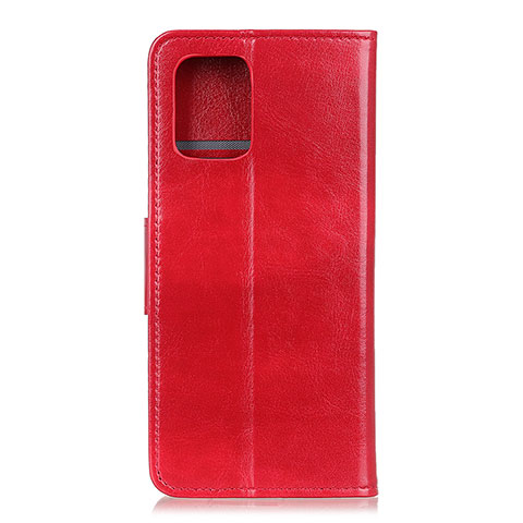 Custodia Portafoglio In Pelle Cover con Supporto L04 per Xiaomi Mi 10 Lite Rosso