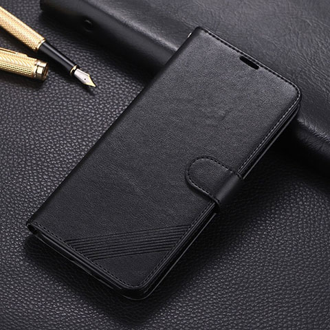 Custodia Portafoglio In Pelle Cover con Supporto L04 per Xiaomi Redmi 8 Nero