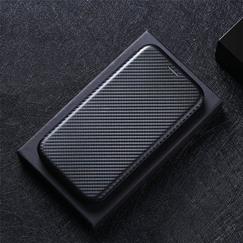 Custodia Portafoglio In Pelle Cover con Supporto L04Z per Oppo Find X6 5G Nero