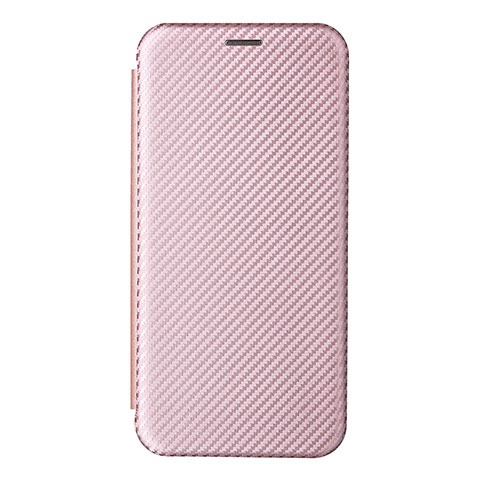 Custodia Portafoglio In Pelle Cover con Supporto L04Z per Realme 9 5G India Oro Rosa