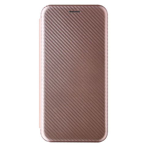 Custodia Portafoglio In Pelle Cover con Supporto L04Z per Samsung Galaxy A02 Oro Rosa