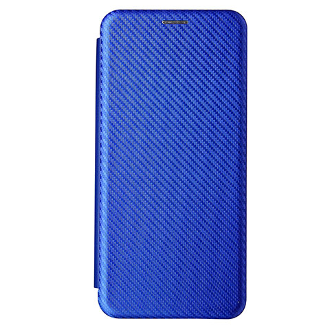 Custodia Portafoglio In Pelle Cover con Supporto L04Z per Samsung Galaxy F62 5G Blu