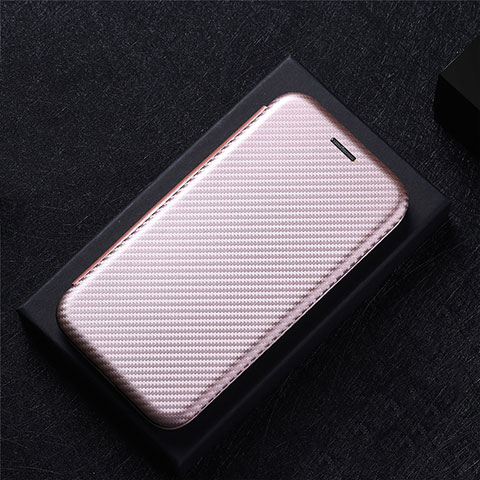 Custodia Portafoglio In Pelle Cover con Supporto L04Z per Xiaomi Civi 3 5G Oro Rosa