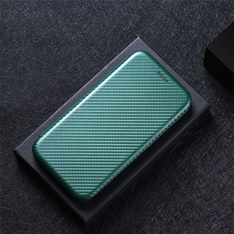 Custodia Portafoglio In Pelle Cover con Supporto L04Z per Xiaomi Mi 13 Ultra 5G Verde