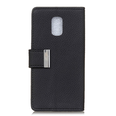 Custodia Portafoglio In Pelle Cover con Supporto L05 per Asus ZenFone V500KL Nero