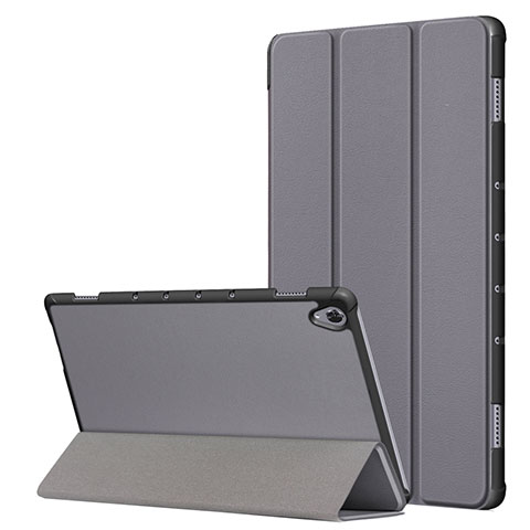 Custodia Portafoglio In Pelle Cover con Supporto L05 per Huawei MatePad 10.8 Grigio