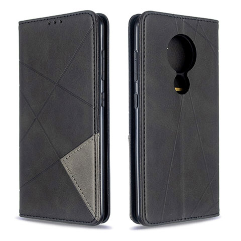 Custodia Portafoglio In Pelle Cover con Supporto L05 per Nokia 7.2 Nero