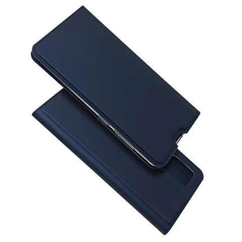 Custodia Portafoglio In Pelle Cover con Supporto L05 per Samsung Galaxy M40S Blu