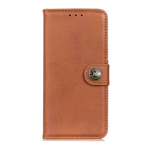 Custodia Portafoglio In Pelle Cover con Supporto L05 per Xiaomi Poco X3 NFC Marrone Chiaro