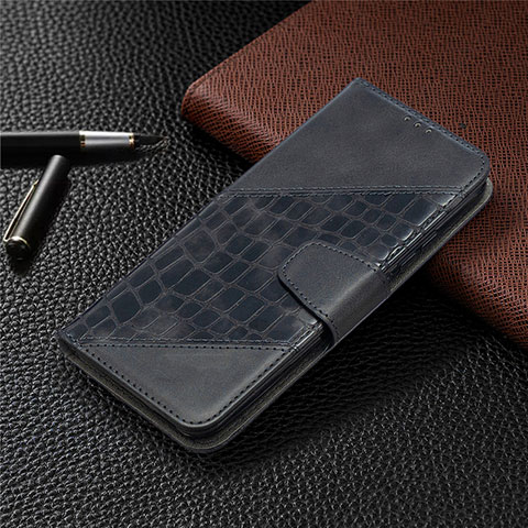 Custodia Portafoglio In Pelle Cover con Supporto L05 per Xiaomi Redmi 9 Activ Nero