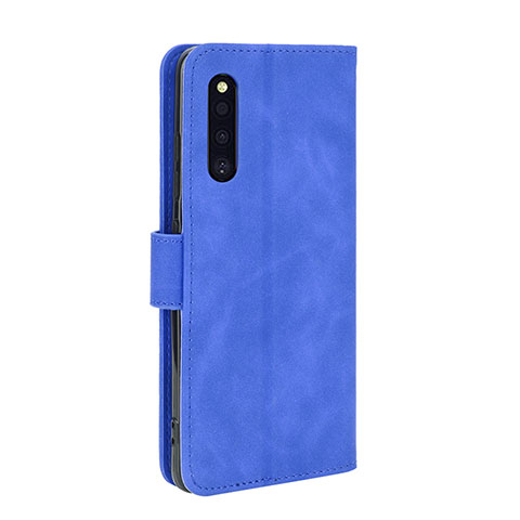 Custodia Portafoglio In Pelle Cover con Supporto L05Z per Samsung Galaxy A41 SC-41A Blu