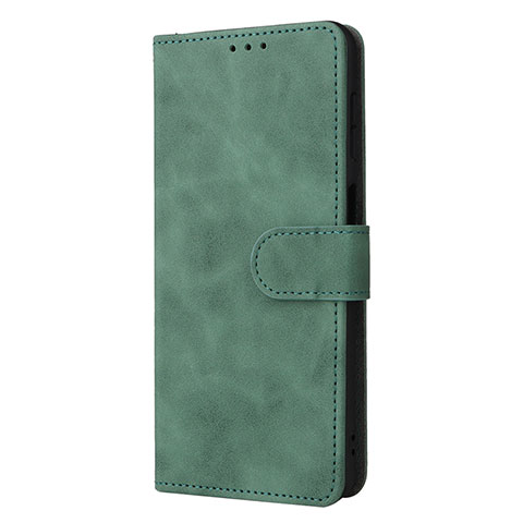 Custodia Portafoglio In Pelle Cover con Supporto L05Z per Samsung Galaxy F23 5G Verde