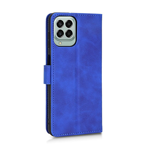 Custodia Portafoglio In Pelle Cover con Supporto L05Z per Samsung Galaxy M33 5G Blu