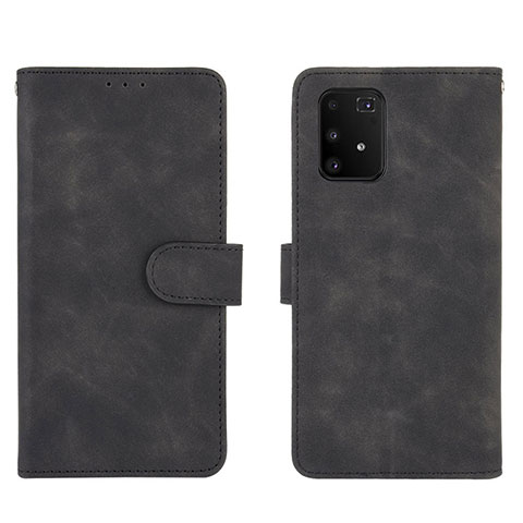 Custodia Portafoglio In Pelle Cover con Supporto L05Z per Samsung Galaxy M80S Nero