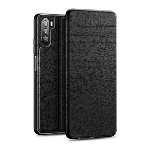 Custodia Portafoglio In Pelle Cover con Supporto L06 per Huawei Mate 40 Lite 5G Nero