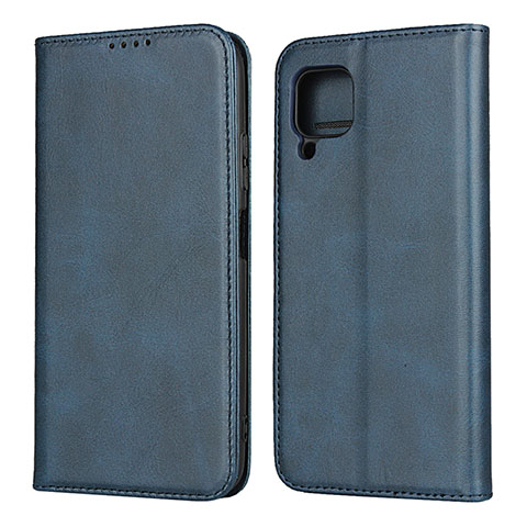 Custodia Portafoglio In Pelle Cover con Supporto L06 per Huawei Nova 7i Blu